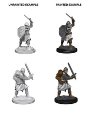 Pathfinder Deep Cuts Unpainted Miniatures Infantrymen