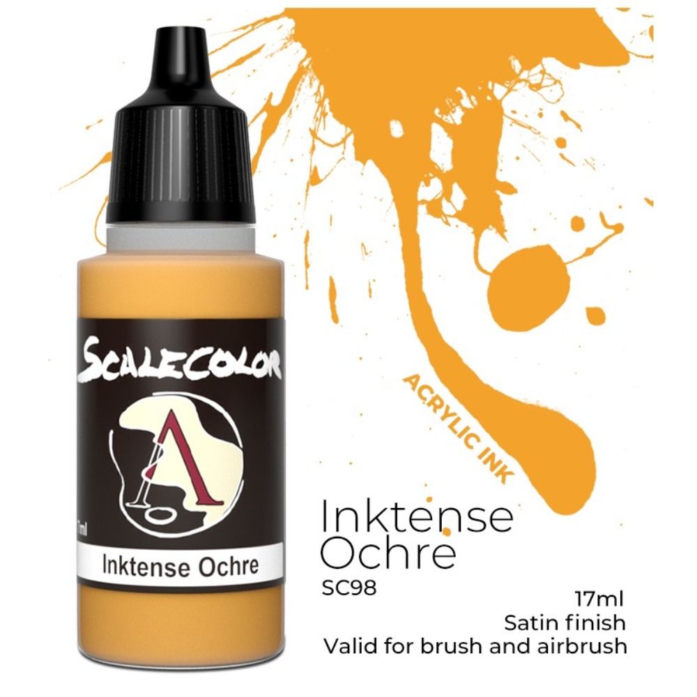 LC Scale 75 Scalecolor Inktense Ochre 17ml