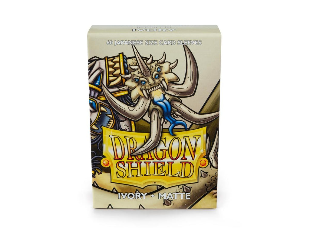 Sleeves - Dragon Shield Japanese- Box 60 - Matte Ivory