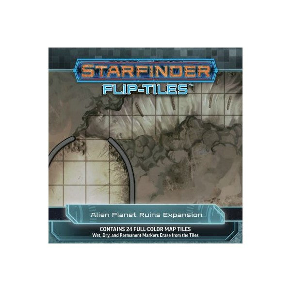 Starfinder RPG Flip Tiles: City Alien Planet Ruins Expansion
