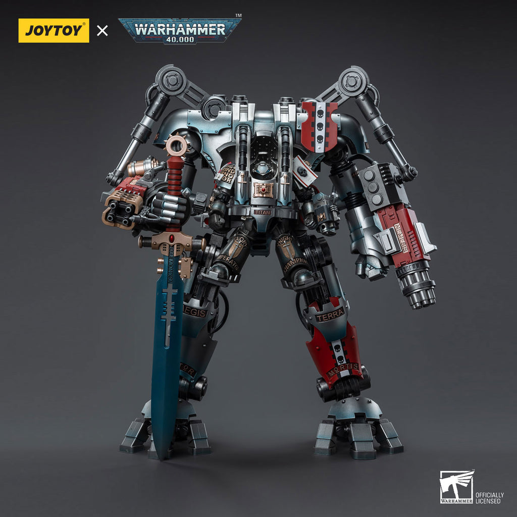 Warhammer Collectibles: 1/18 Scale Grey Knights Nemesis Dreadknight (Including action figures)