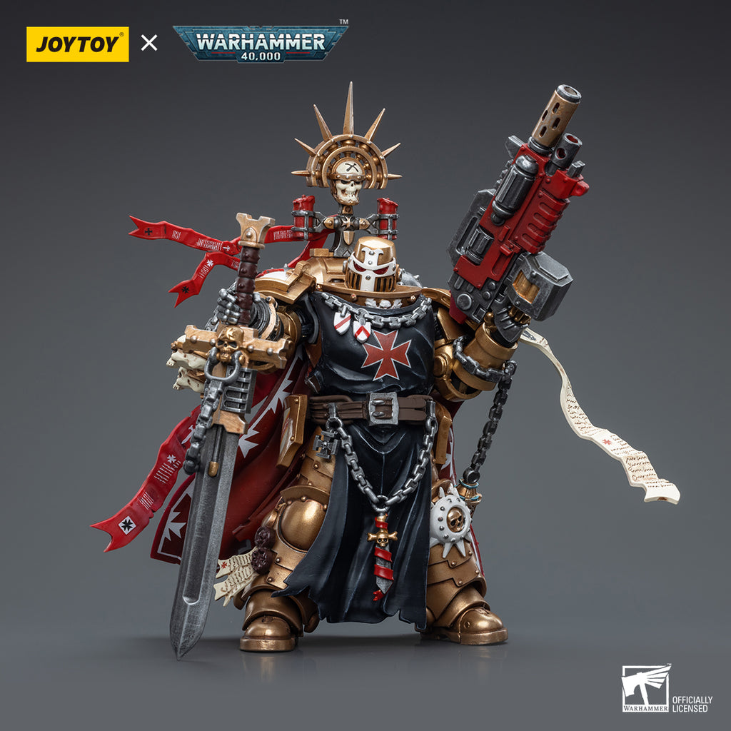 Warhammer Collectibles: 1/18 Scale Black Templars High Marshal Helbrecht