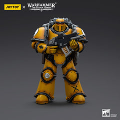 Warhammer Collectibles: 1/18 Scale Imperial Fists Legion MkIII Tactical Squad Legionary with Bolter