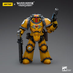 PREORDER Warhammer Collectibles: 1/18 Scale Imperial Fists Legion MkIII Despoiler Squad Sgt with Pistol