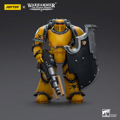 PREORDER Warhammer Collectibles: 1/18 Scale Imperial Fists Legion MkIII Breacher Squad Breacher w Lascutter