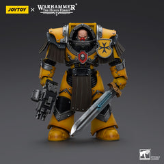 PREORDER Warhammer Collectibles: 1/18 Scale Imperial Fists Legion Cataphractii Terminator Squad Sergeant