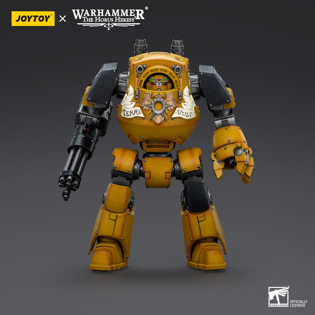 PREORDER Warhammer Collectibles: 1/18 Imperial Fists Contemptor Dreadnought