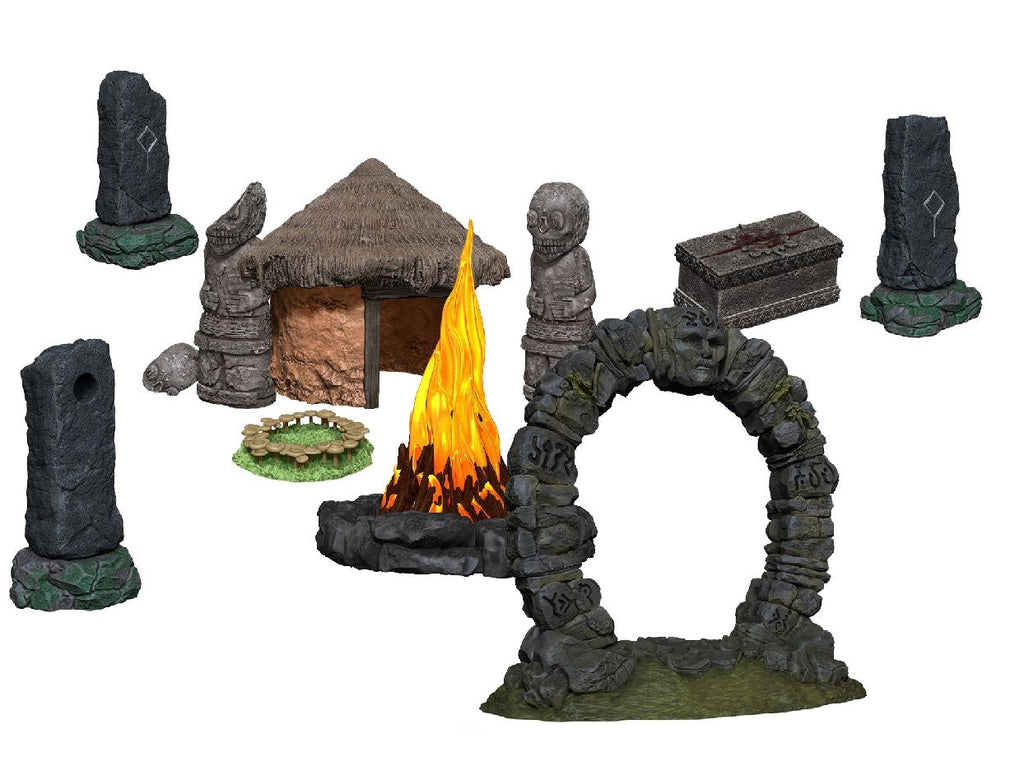 WizKids 4D Settings  Jungle Shrine