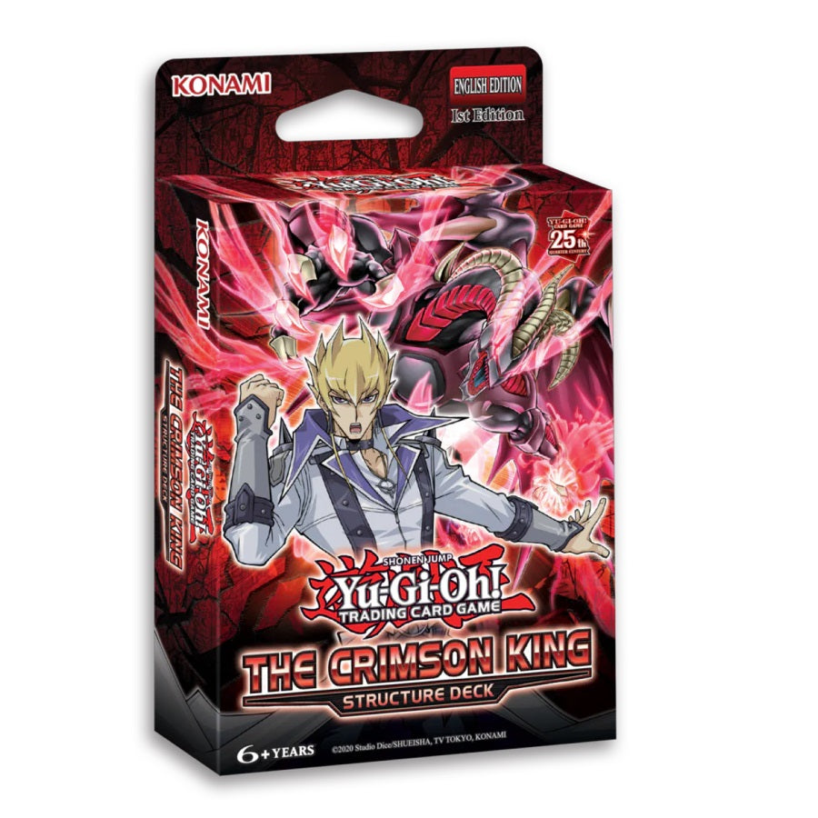 Yugioh - The Crimson King Structure Deck Display Board Game