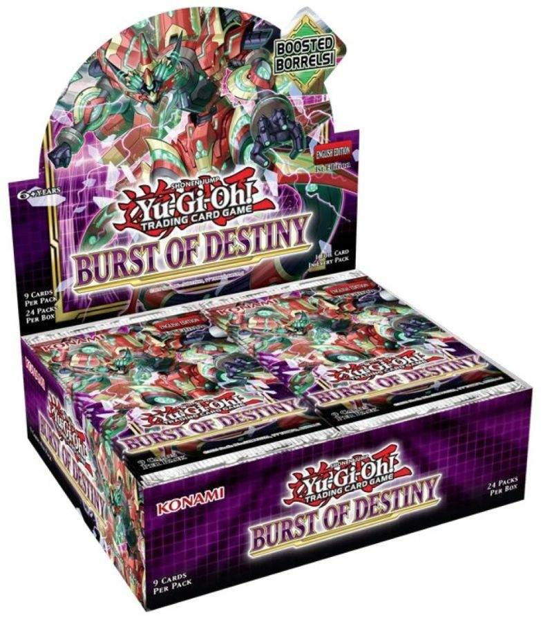 Yugioh - Burst of Destiny Booster Box