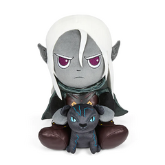 Dungeons and Dragons Drizzt and Guenhwyvar 13 inches Plush by Kidrobot