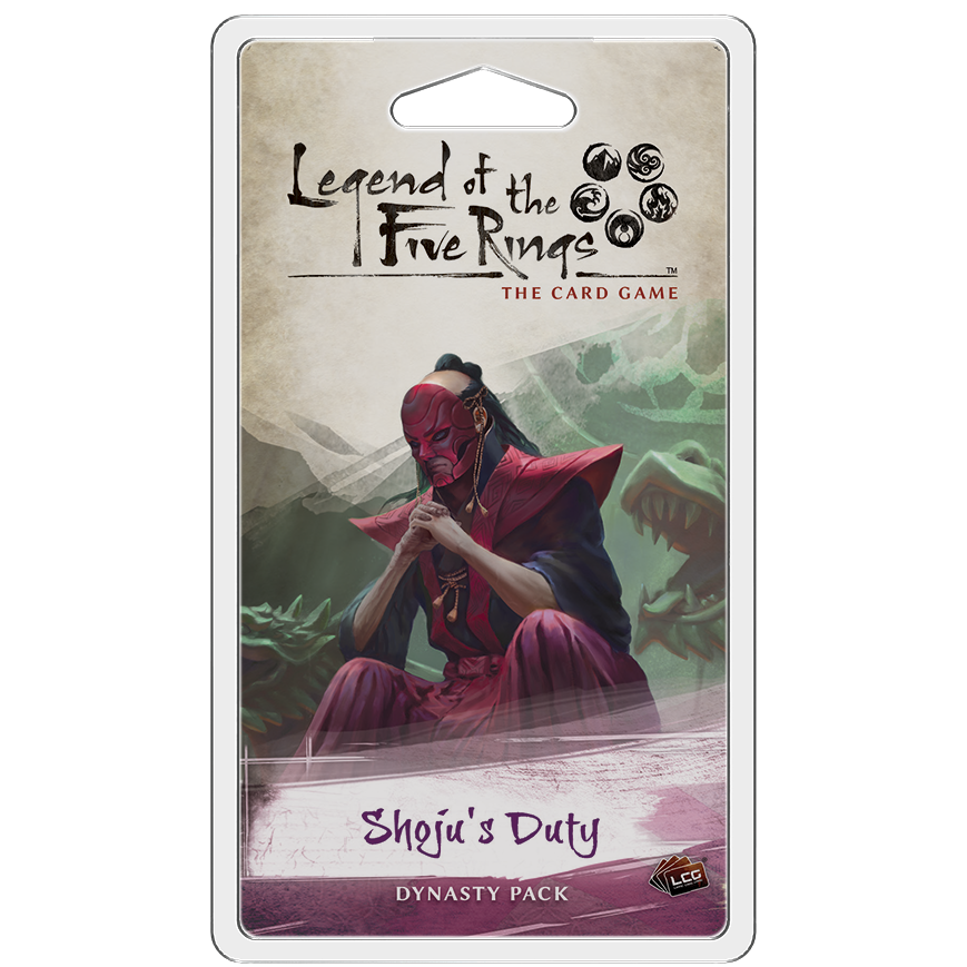LC Legend of the Five Rings LCG Shojus Duty