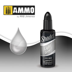 LC Ammo by MIG Shader Light Grey 10ml