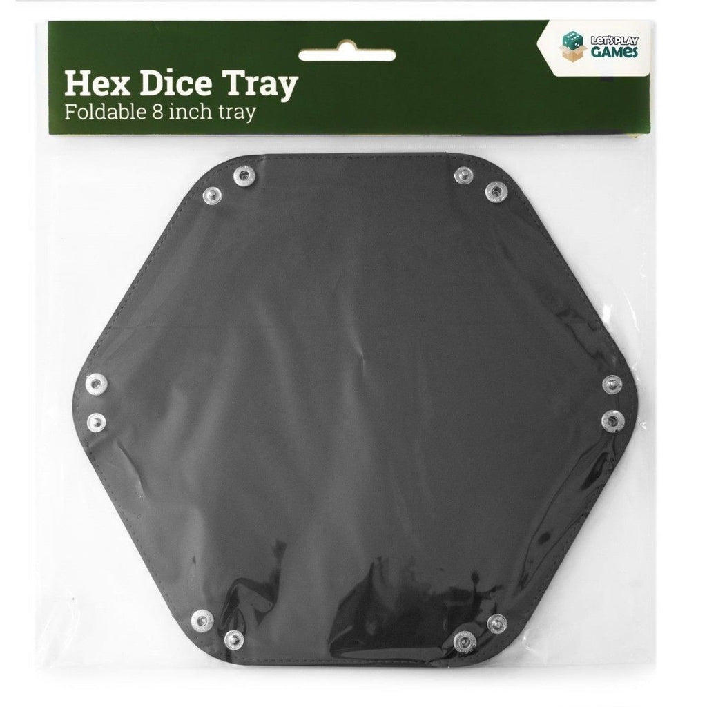 LPG Hex Dice Tray 8 inches Black