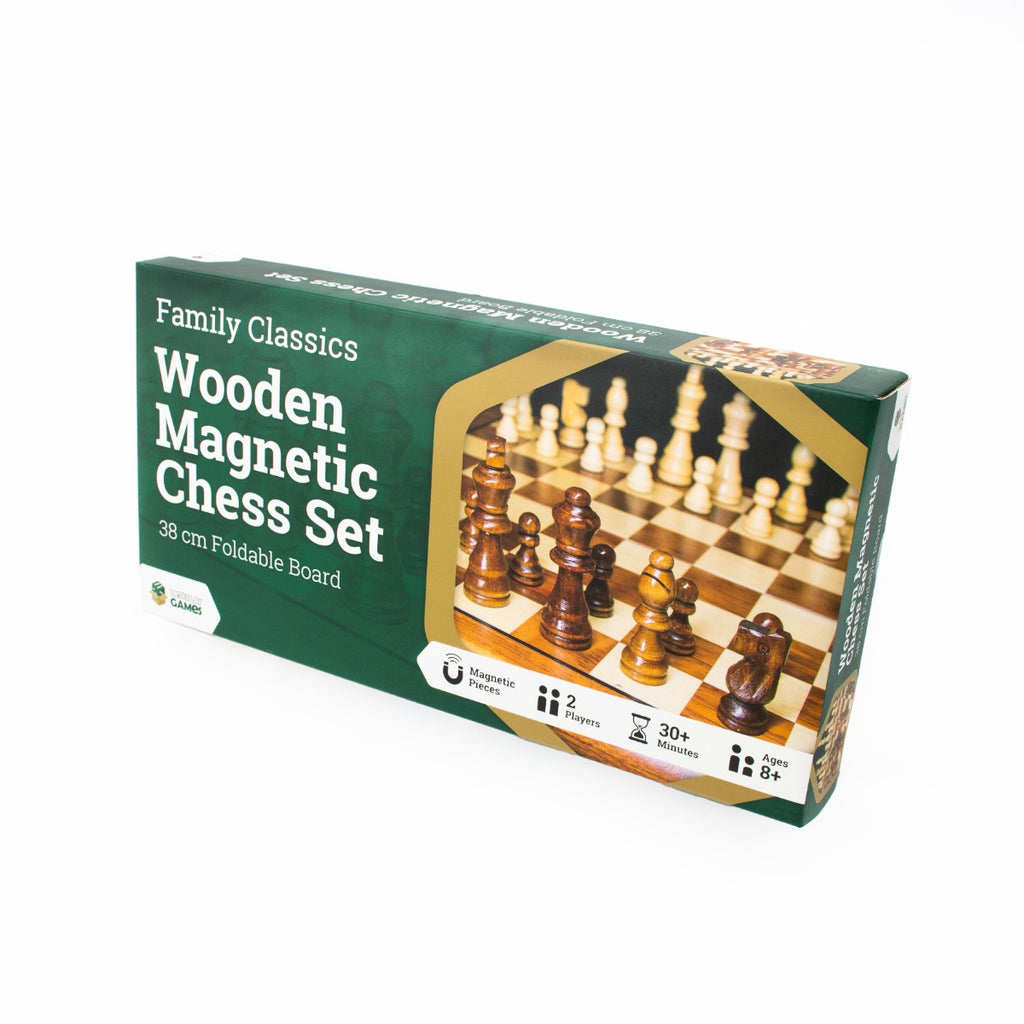 LPG Wooden Magnetic Chess Set 38 cm Board Game