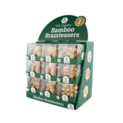 LPG 3D Bamboo Brainteaser Display Series 1 Puzzle