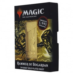 LC Fanattik Magic the Gathering Precious Metal Collectibles 24K - Hammer of Bogardan