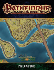 Pathfinder Campaign Setting War for the Crown Poster Map Folio