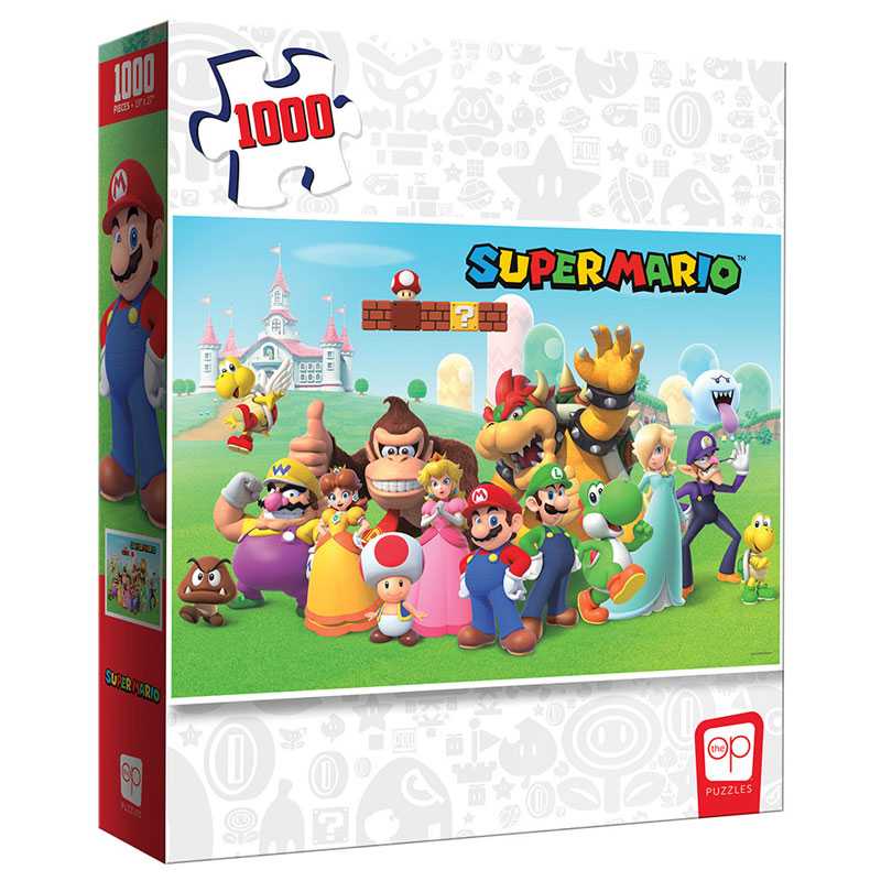 Super Mario Mushroom Kingdom 1000-Piece Puzzle