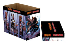 PREORDER Marvel Short Comic Book Storage Box: Wolverine and Deadpool