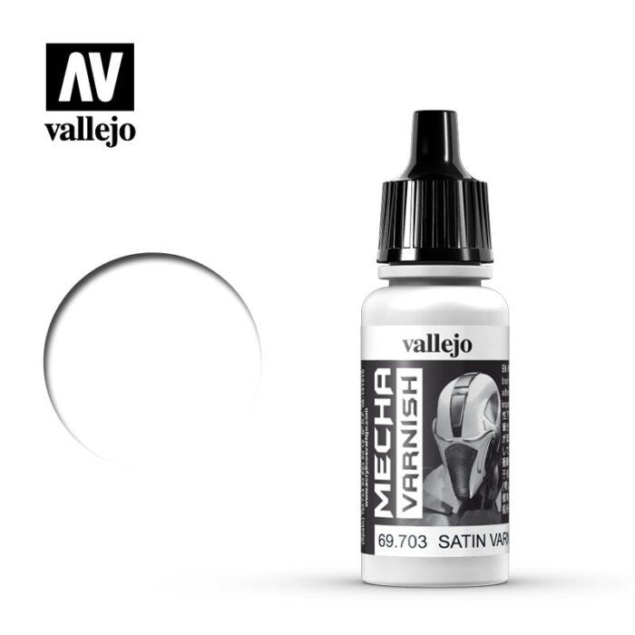 Vallejo Mecha Colour - Satin Varnish 17ml