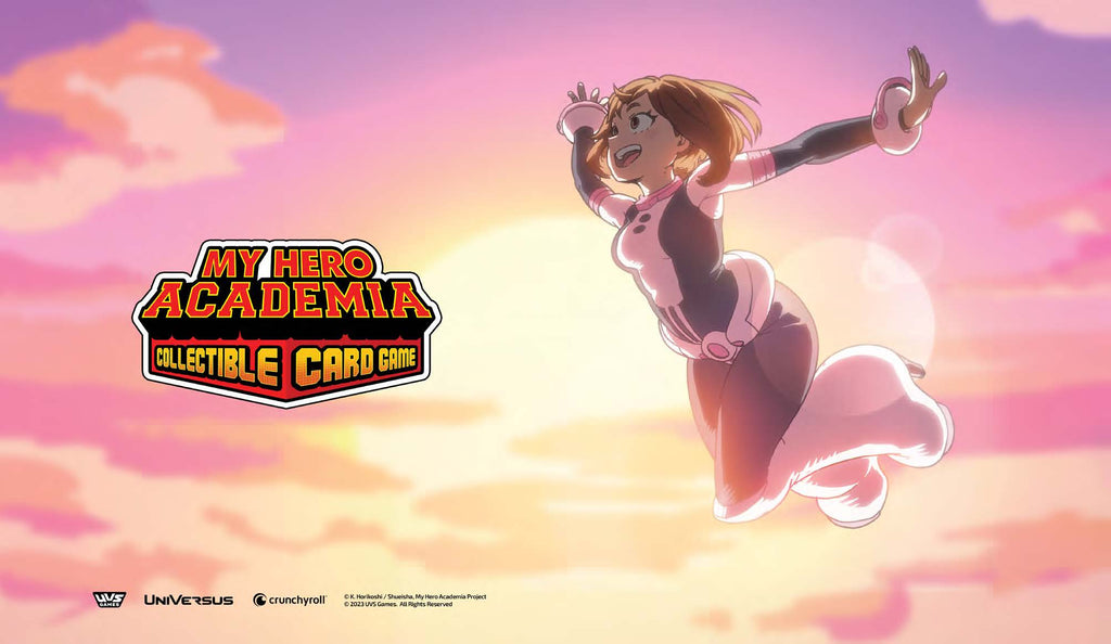 My Hero Academia Collectible Card Game Wave 6 Jet Burn Ochaco Playmat