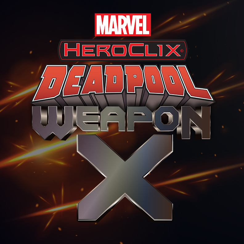 PREORDER Marvel HeroClix Deadpool Weapon X Retail Chase Booster OP Kit