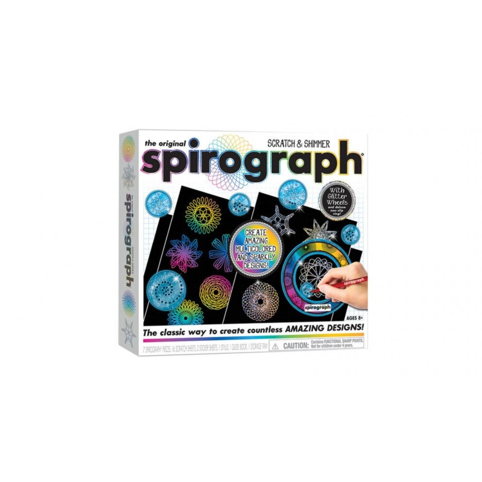 PREORDER Spirograph - Scratch & Shimmer Board Game