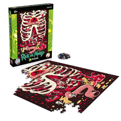 Rick and Morty Anatomy Puzzle 1000 Piece