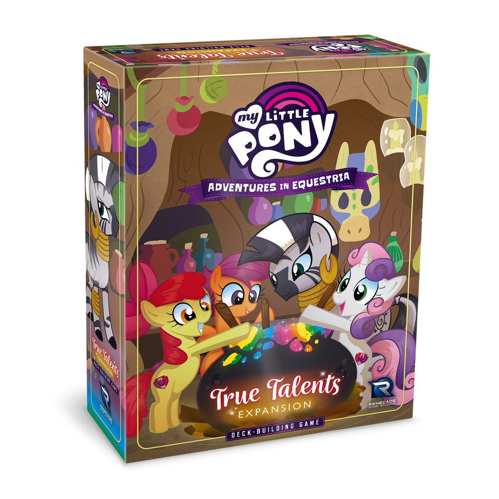 My Little Pony: Adventures in Equestria Deck-Building Game - True Talents Expansion Board Game