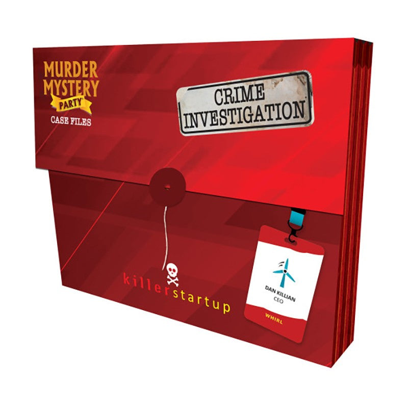 Murder Mystery Party Case Files - Killer Startup Board Game