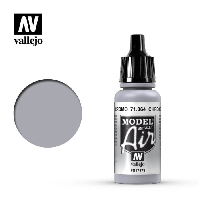 Vallejo Model Air - Chrome 17 ml