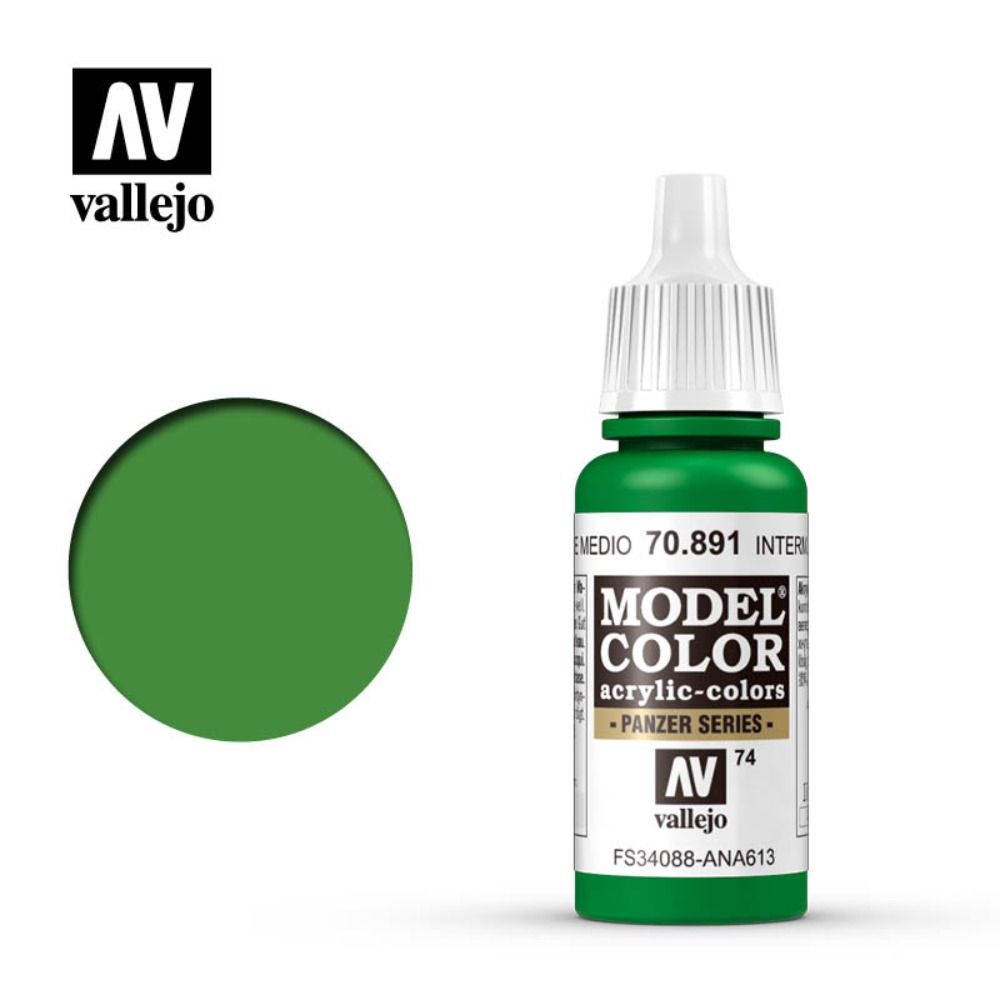 Vallejo Model Colour - Intermediate Green 17 ml