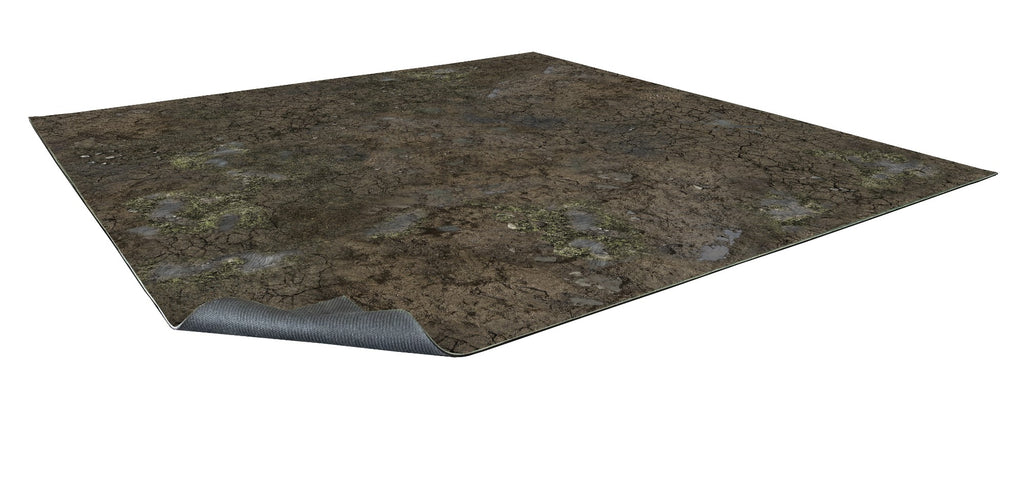 PREORDER Battle Systems - Fantasy Dungeon - Add-Ons - Muddy Streets Gaming Mat 2x2 - Grid