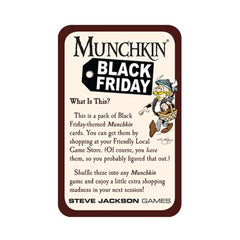 PREORDER Munchkin Black Friday Board Game