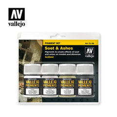 Vallejo Pigments - Set Soot & Ashes 35ml