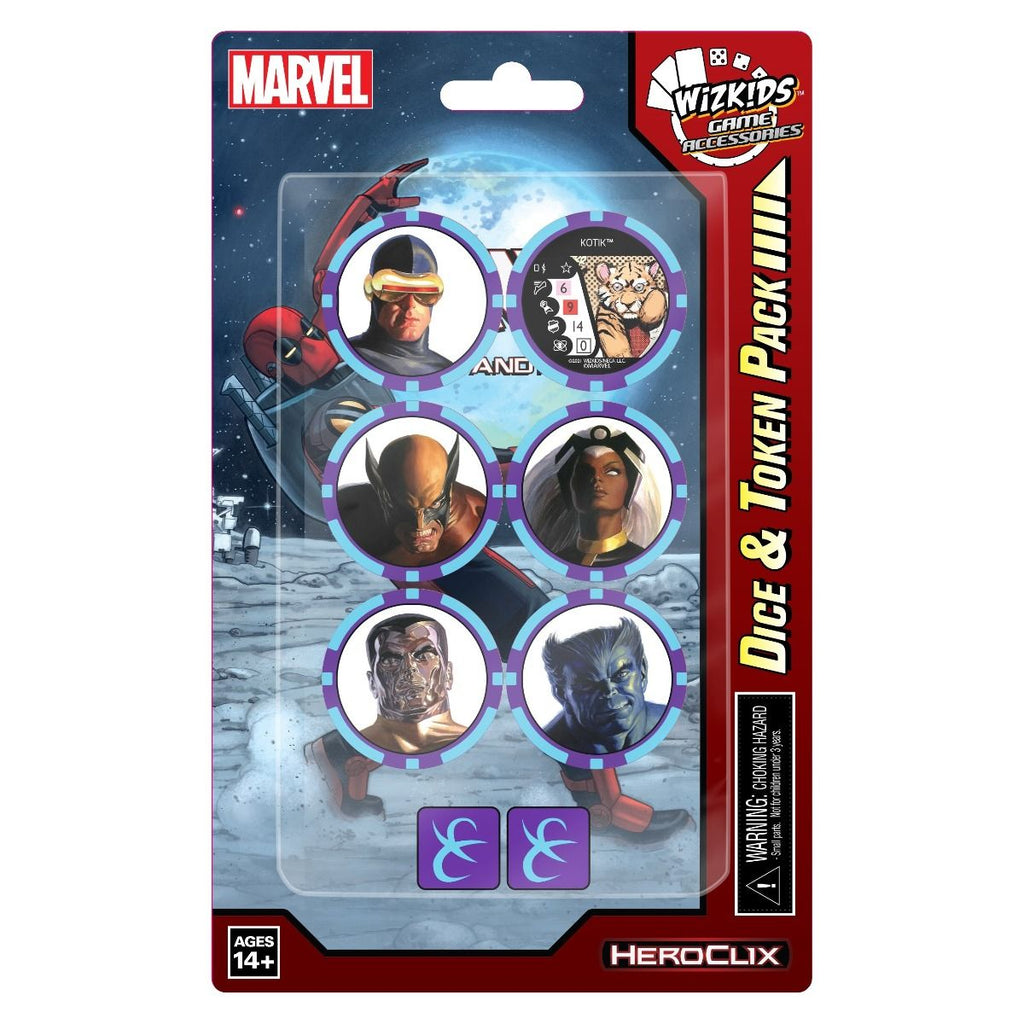 LC Marvel HeroClix X-Men Rise and Fall Dice and Token Pack