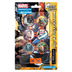 LC Marvel HeroClix X-Men X of Swords Dice and Token Pack
