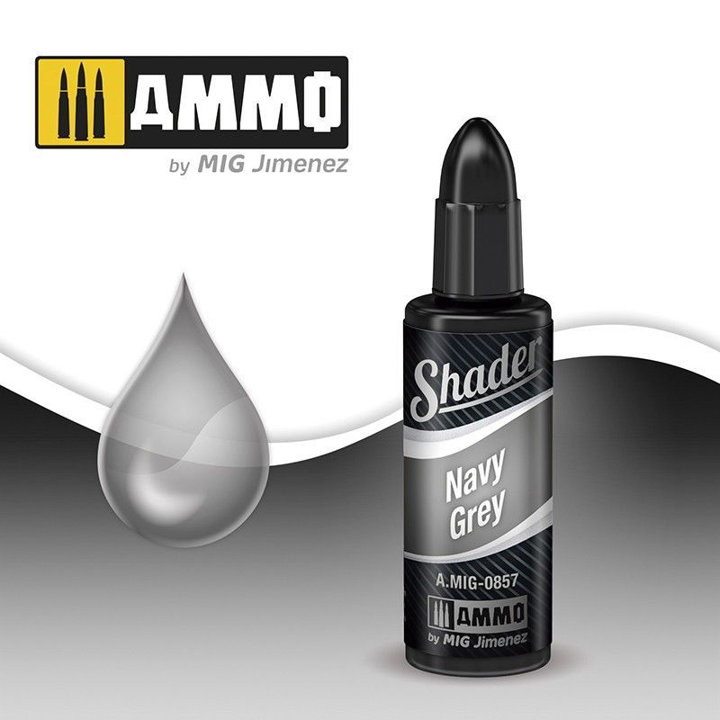 LC Ammo by MIG Shader Navy Grey 10ml