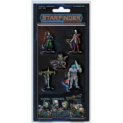 LC Starfinder Pre Painted Miniatures Iconic Heroes Set 2