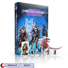 Numenera Character & Creature Standups Board Game