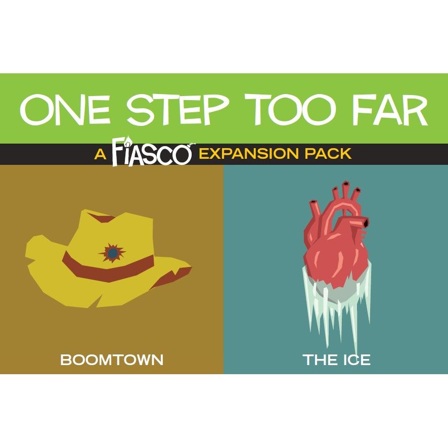 Fiasco Expansion Pack: One Step Too Far Board Game