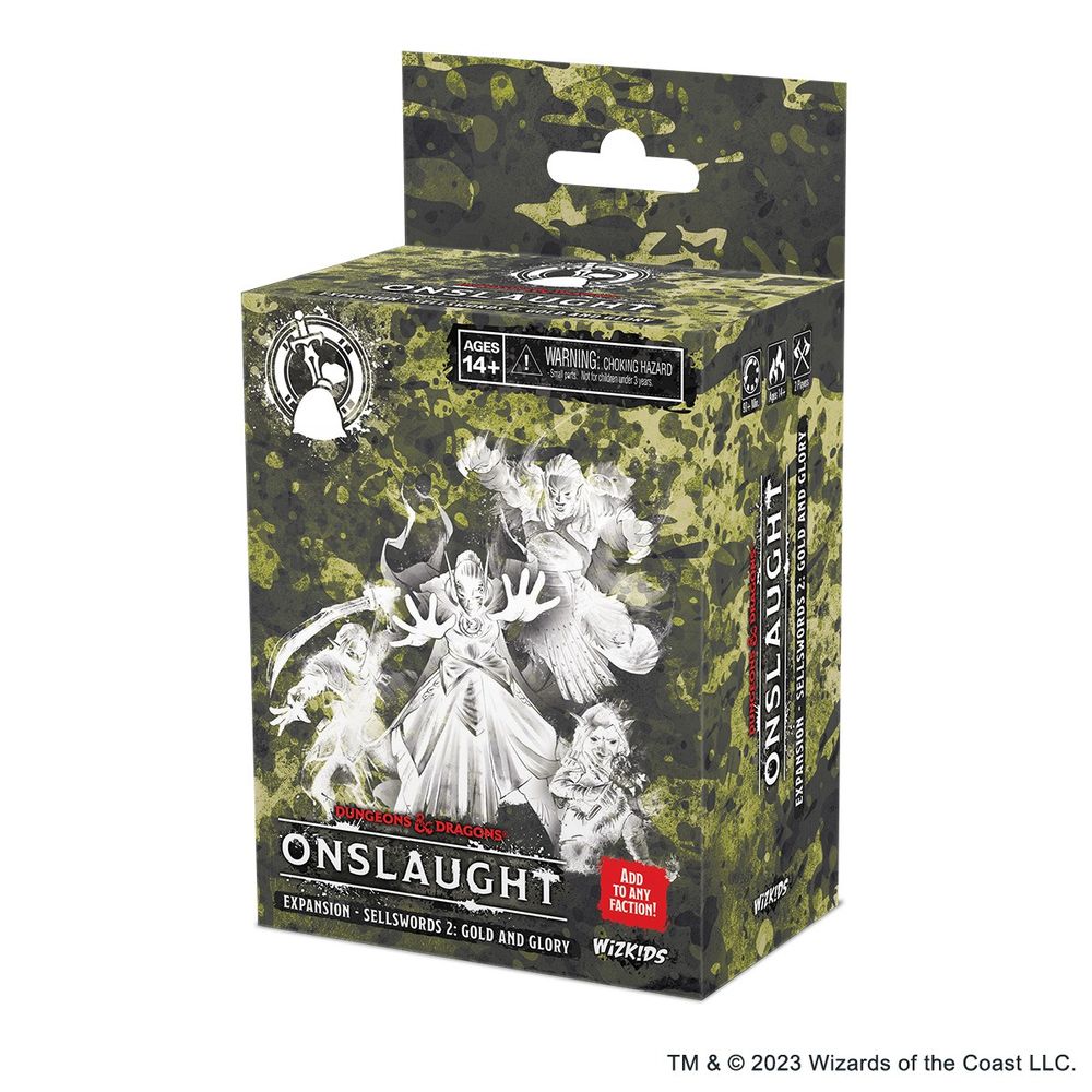 PREORDER Dungeons & Dragons Onslaught: Expansion - Sellswords 2 - Gold and Glory