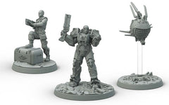 LC Fallout Wasteland Warfare Brotherhood of Steel Knight Captain Cade Paladin Danse