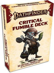 Pathfinder Second Edition Critical Fumble Deck