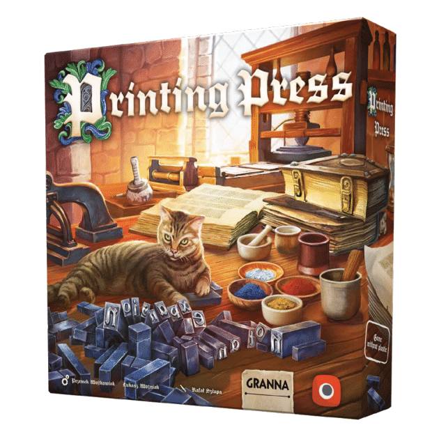 Printing Press Board Game