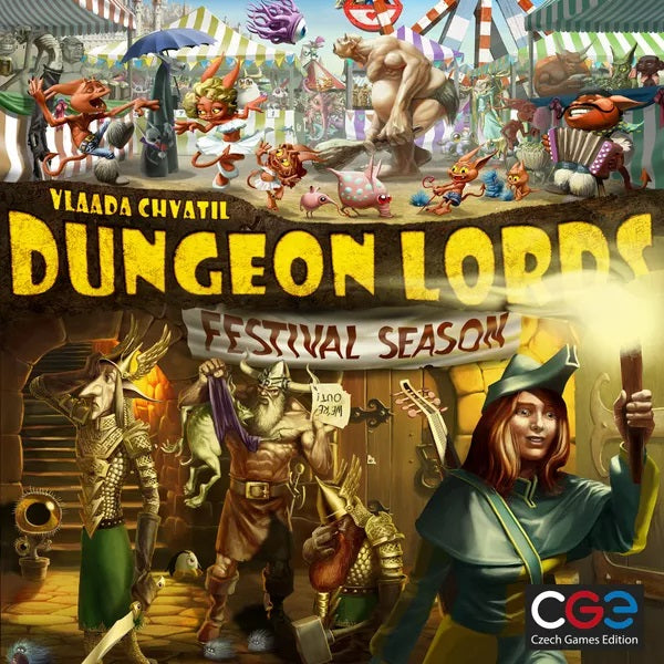 Dungeon Lords: Festival Season Board Game