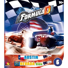 Formula D Track 6 Austin/Nevada Board Game