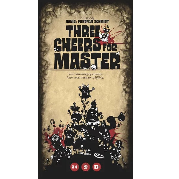 PREORDER Three Cheers for Master Board Game