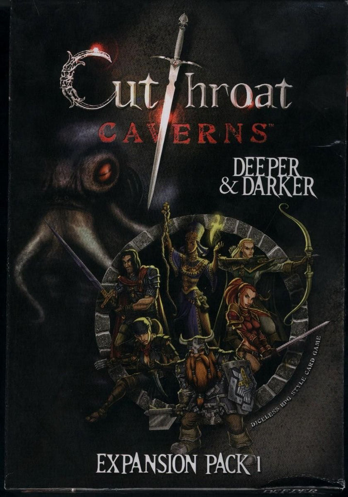 Cutthroat Caverns Deeper and Darker Board Game